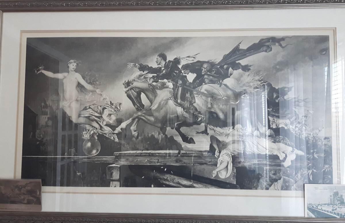 Этот офорт висит у меня в столовой на даче.