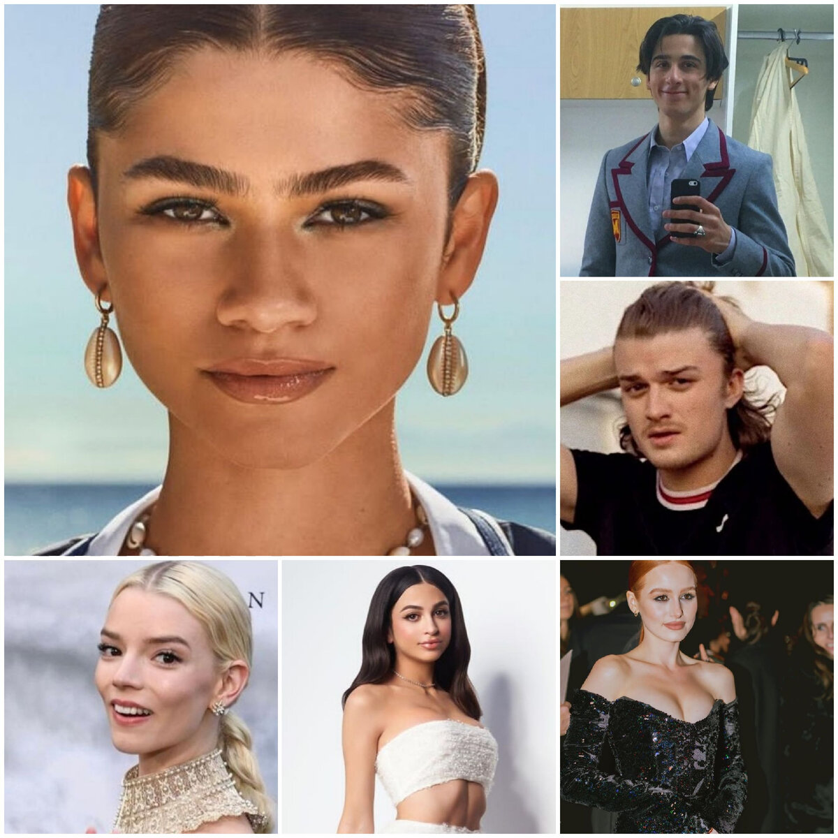 Зендая / Лину Фасиол / Джо Кири / Аня Тейлор-Джой / Джози Тота / Мэделин Петш / Изображение взяты из открытых источников в сети интернет