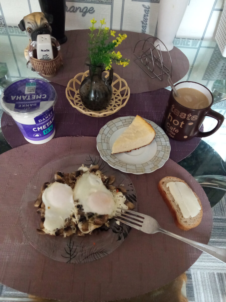 Мой завтрак на 456ккал