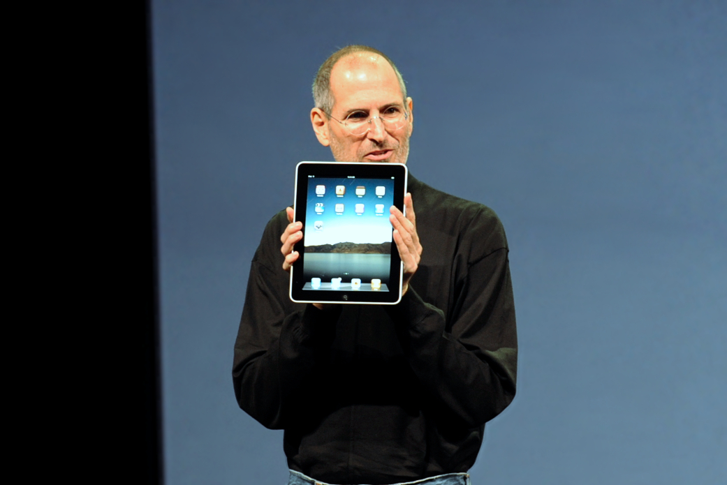 Презентация Apple iPad в 2010 году