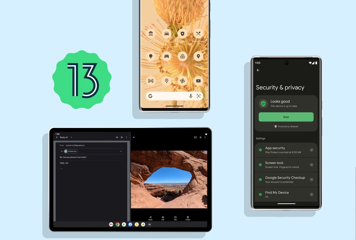 Оптимальный вариант для Android 13 - 4 ГБ оперативной памяти и больше