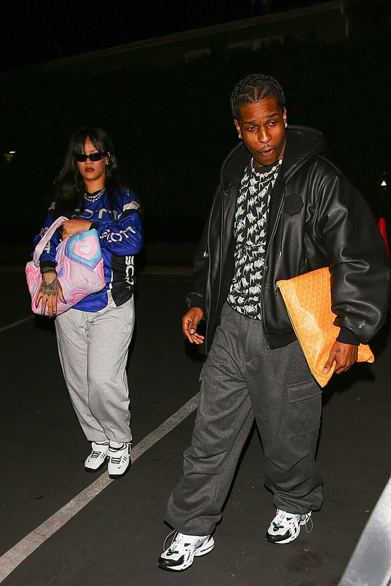     Рианна и A$AP Rocky. Фото: @yemisizealcom