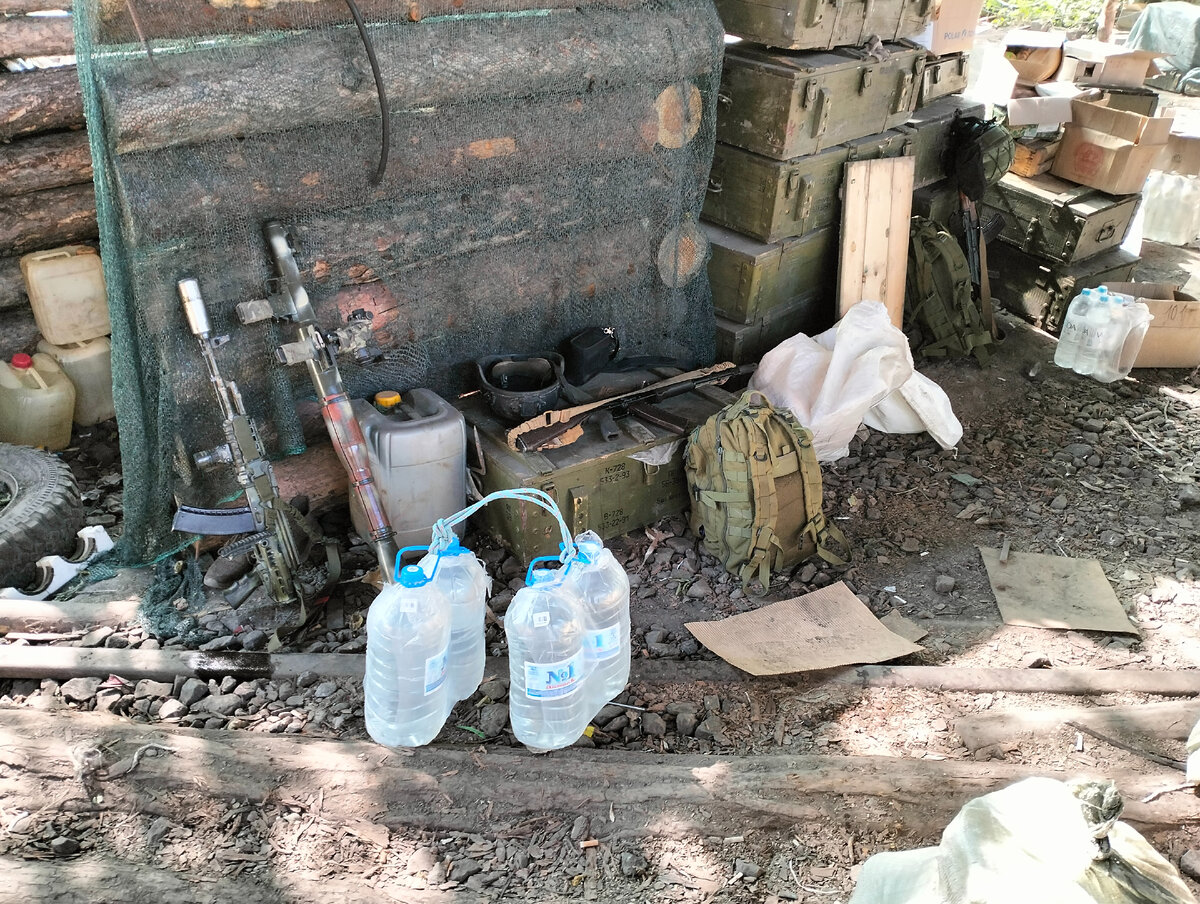 Подготовка к заходу на позиции