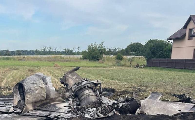 Украинское ГБР подтвердило факт столкновения в небе над территорией Житомирской области двух самолетов.