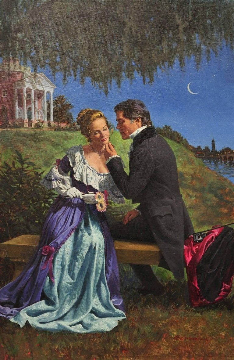 кавалер бабы. Andreotti federico федерико андреотти 1847 1930 -итальянский живописец. кавалер бабы. романтизм в живописи 19 века. кокетство картина.