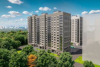    Проект дома по реновации в Кузьминках © Департамент строительства Москвы