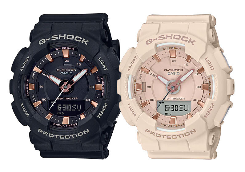 Черные GMA-S130PA-1A и светлые GMA-S130PA-4A