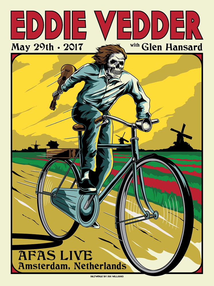 Прошлогодняя афиша концертов Веддера.