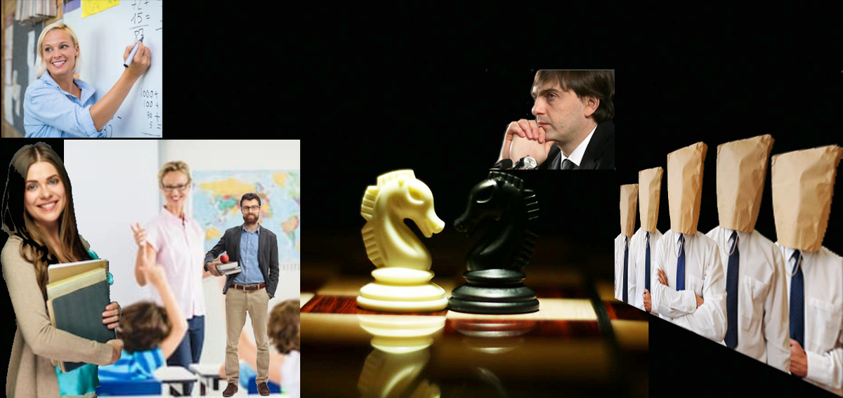 Учителя vs чиновники