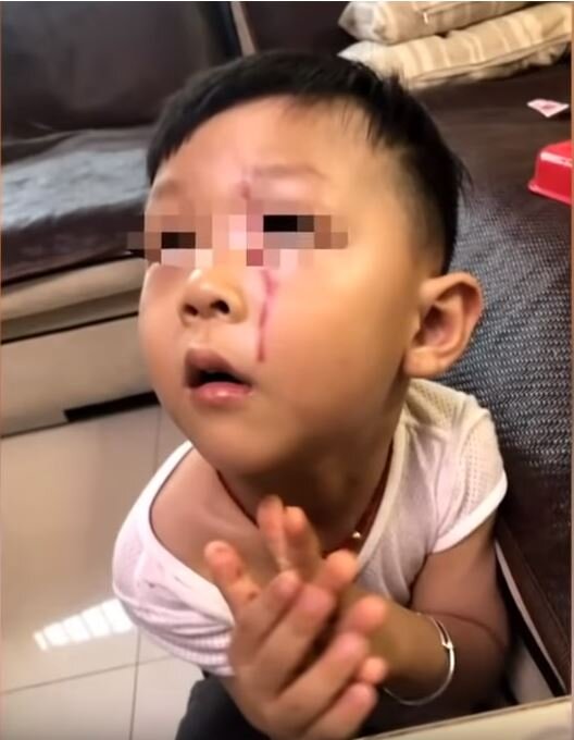 В Шанхае на 3-летнего мальчика напала собака породы аляскинский маламут. Инцидент произошел в лифте жилого дома, - пишет "Asia one". Происходящее попало на камеры видеонаблюдения.