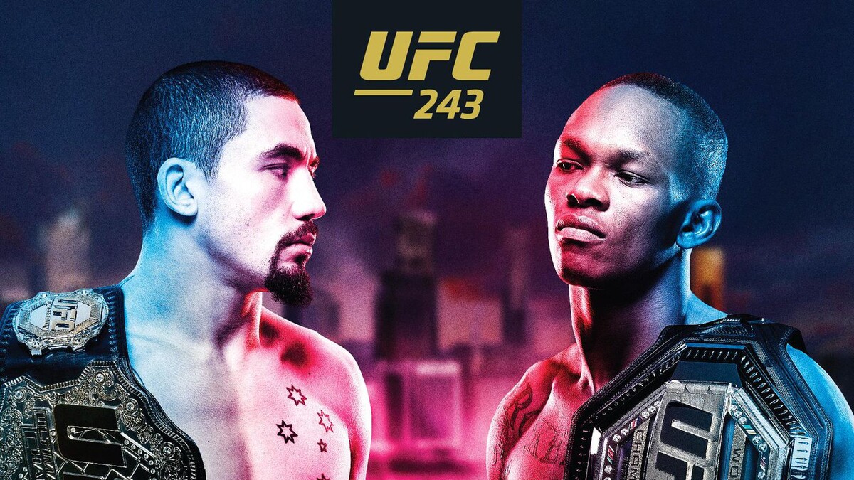 Турнир UFC 243 в Мельбурне.