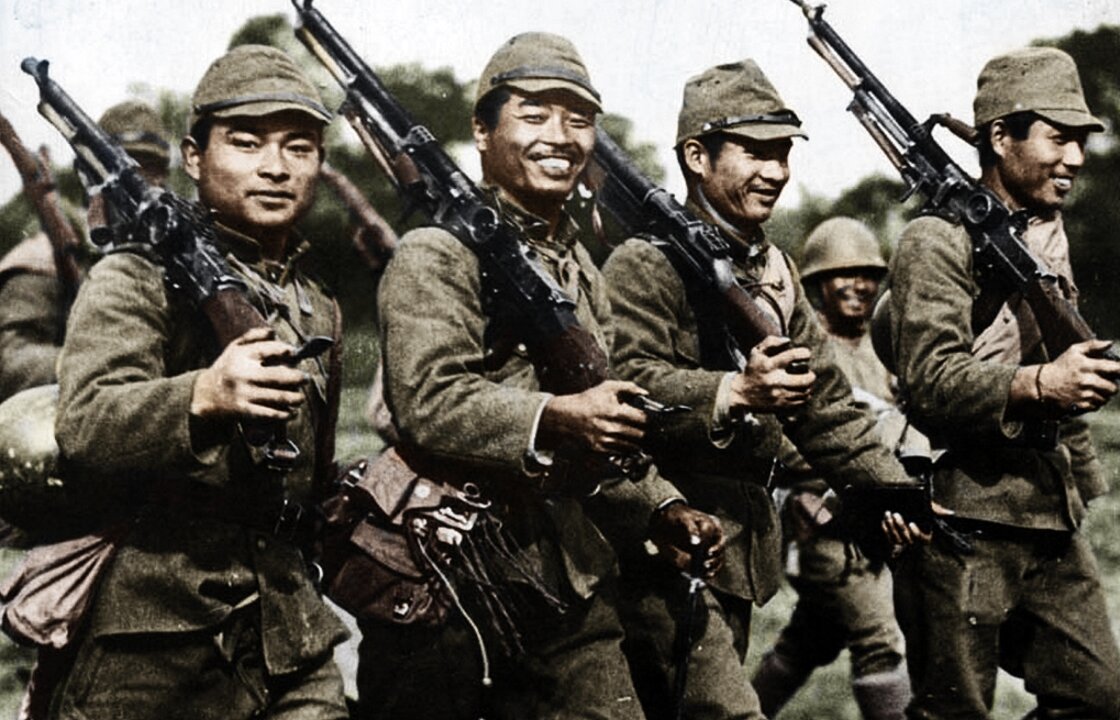 японские солдаты фото