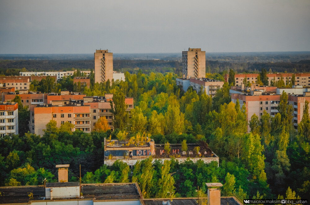 Очередной рассвет в Припяти без людей! Эту красоту нужно видеть своими глазами!