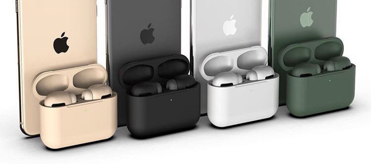  Концепт AirPods Pro в новых цветах 