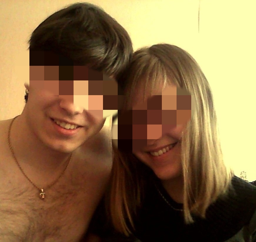 Мой друг со своей женой в 2016 году, когда она приехала в Москву