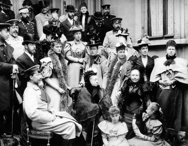 1894 г. - помолвка Алесандры Федоровны и Николая II, Англия