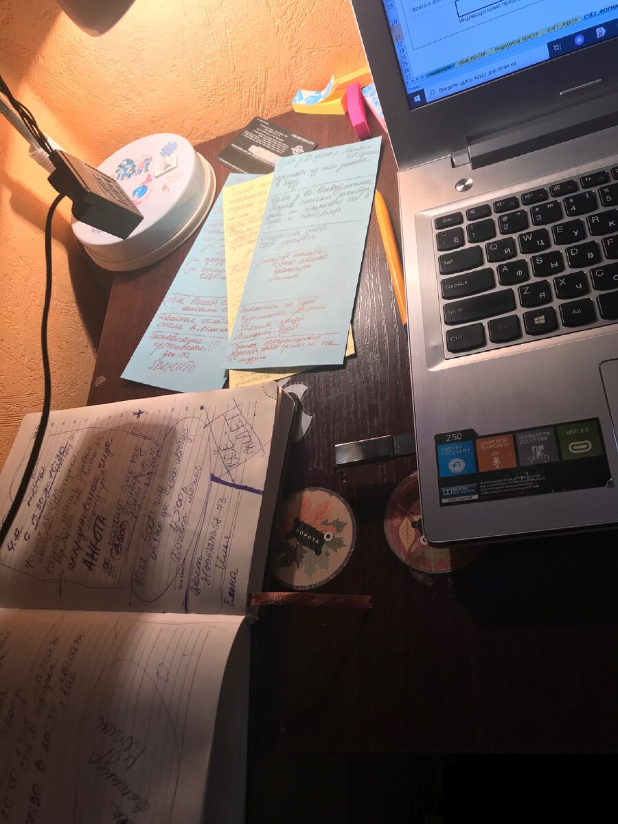 Моё микрорабочее место.