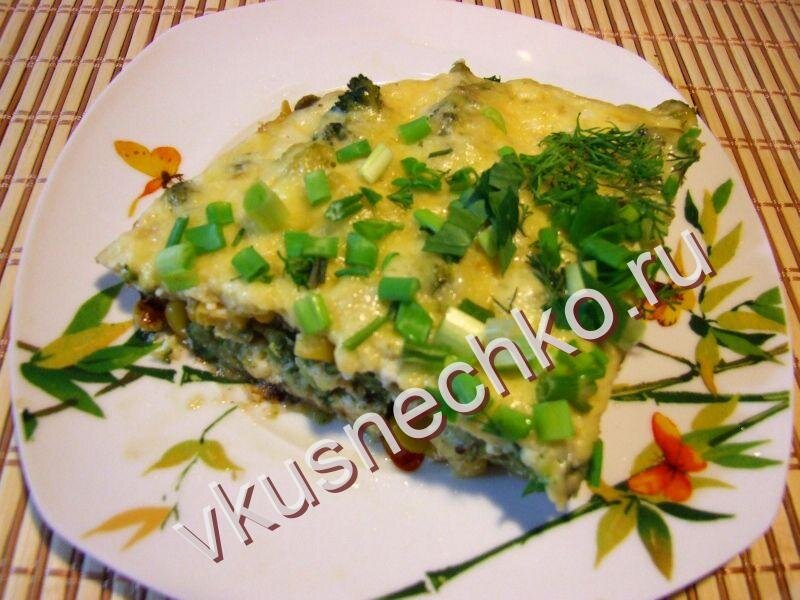 Как приготовить сливочную запеканку с капустой брокколи и кукурузой, пошаговый рецепт с фото.