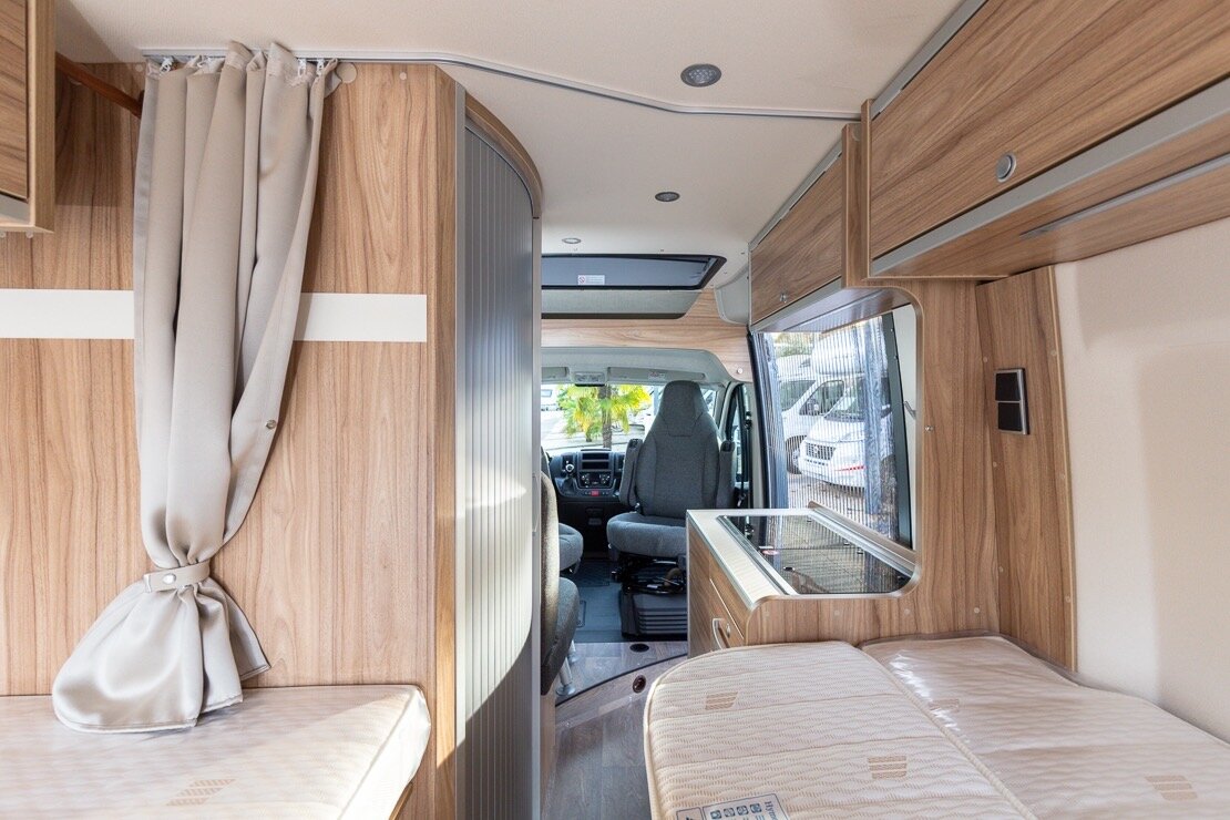 Автодом Hymer внутри