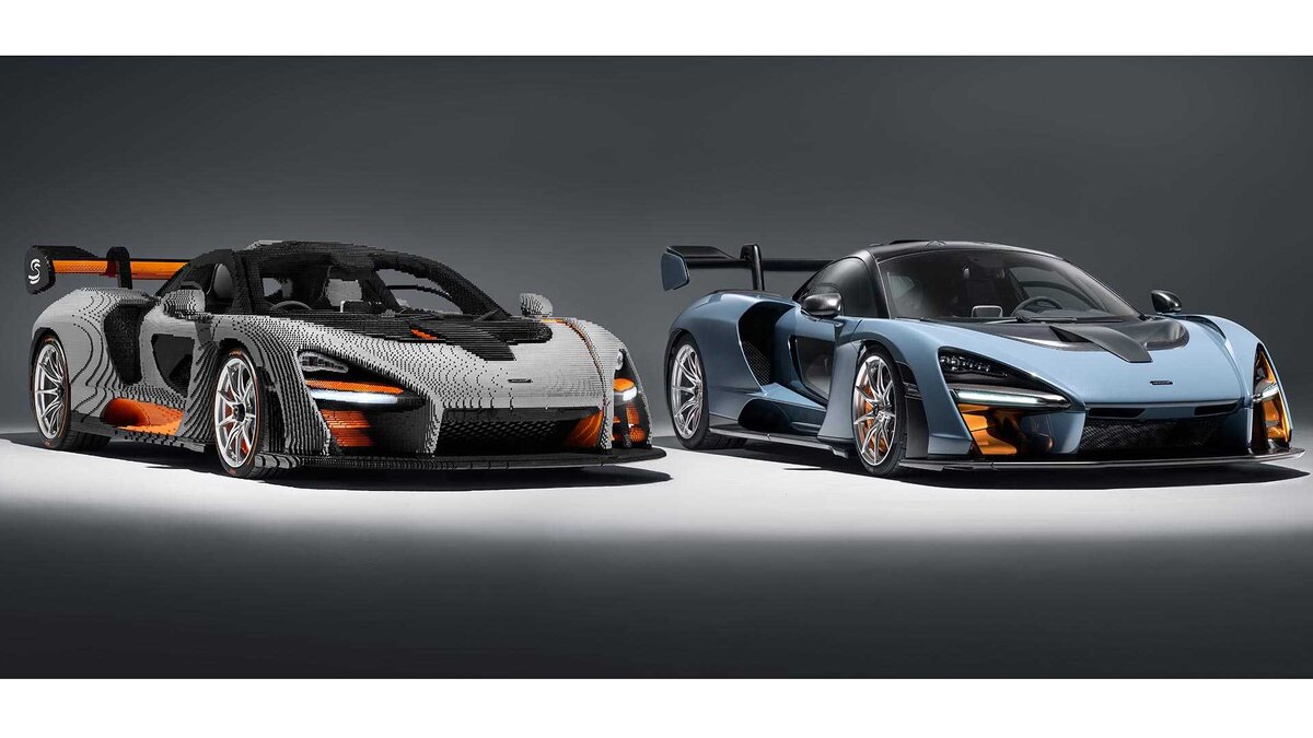 Март 2019. Спорткар McLaren Senna.
