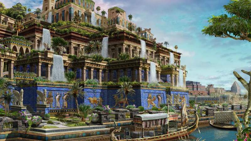 Висячие сады Семирамиды