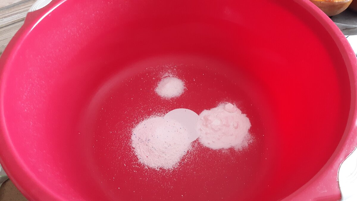 Насыпаю все составляющие