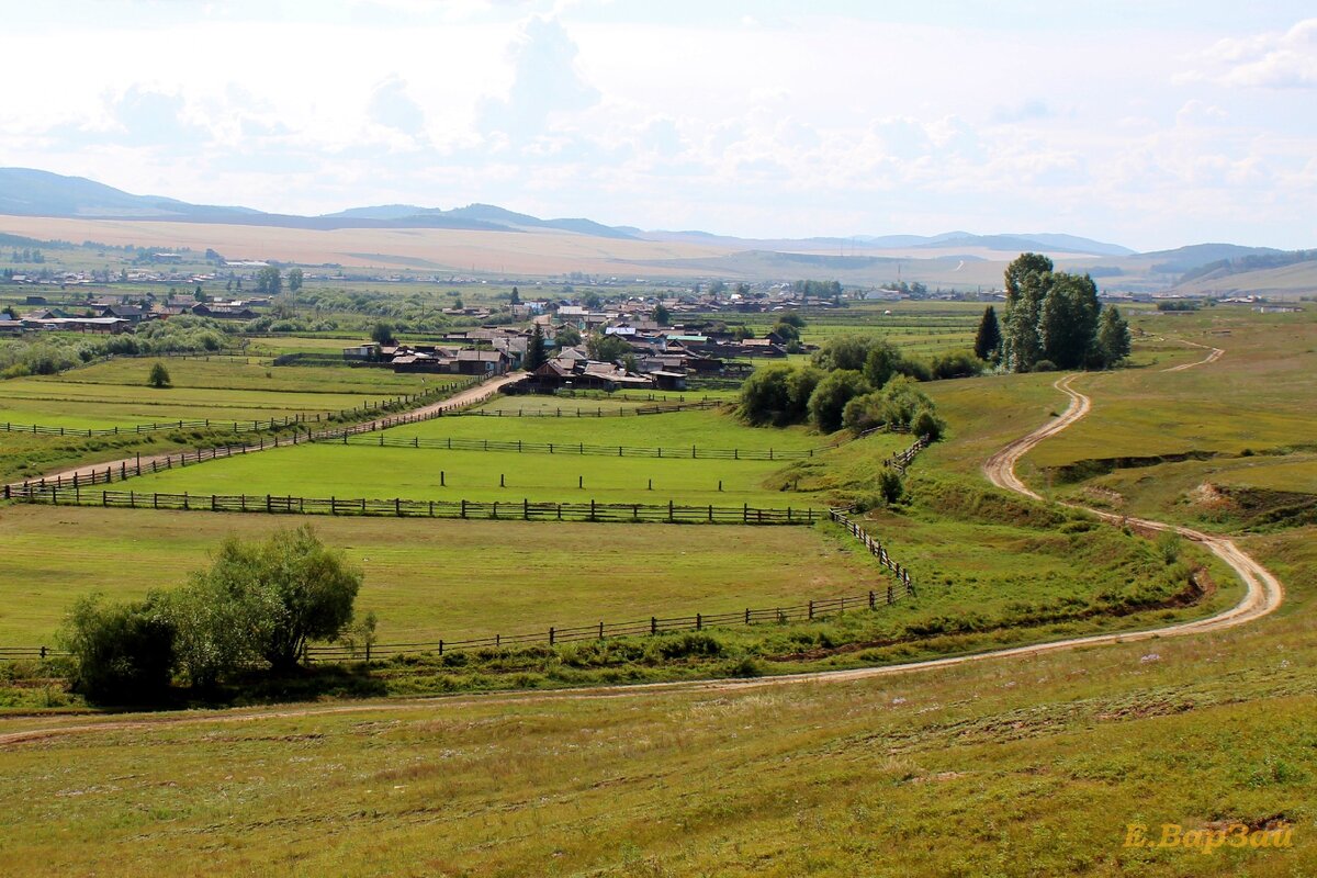 Село Куйтун сегодня. Съемка произведена в июле 2019 г. Фото автора.