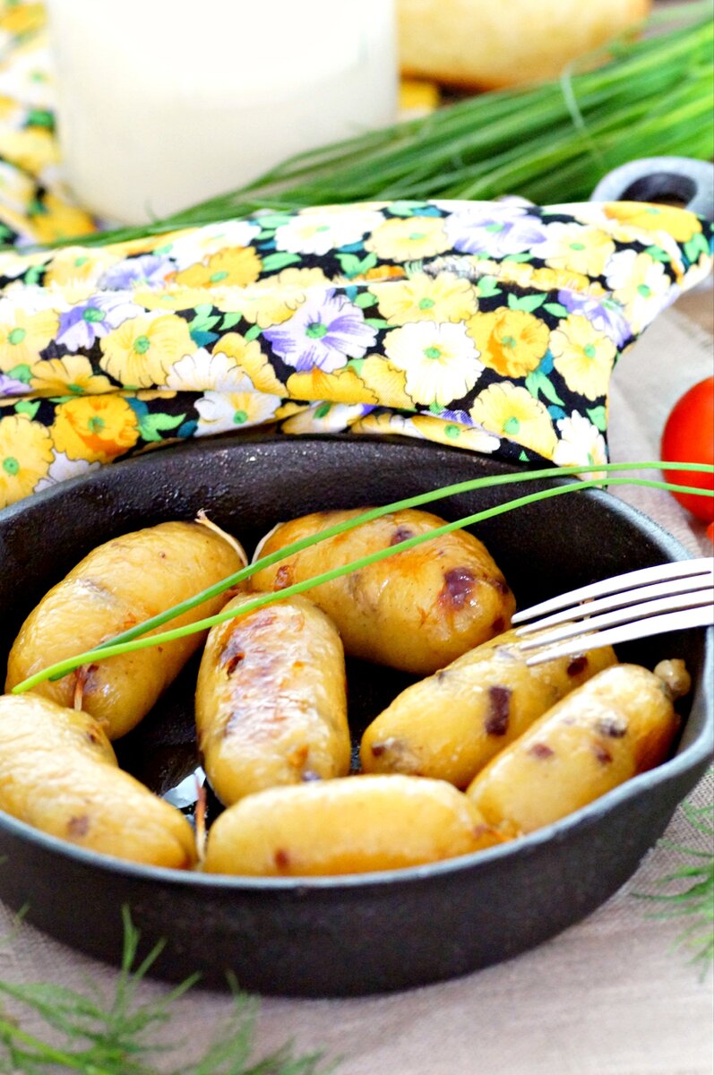 Картофельные колбаски. Вы только попробуйте.