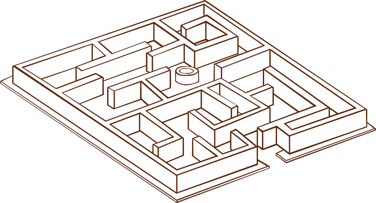 Финансовая жизнь как лабиринт. Легко видно со стороны, но трудно когда внутри.