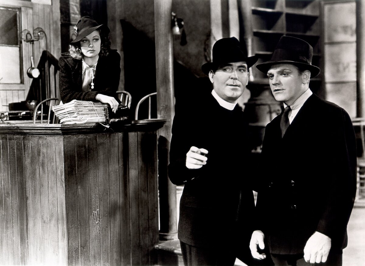 Кадр из фильма "Ангелы с грязными лицами"  (1938)