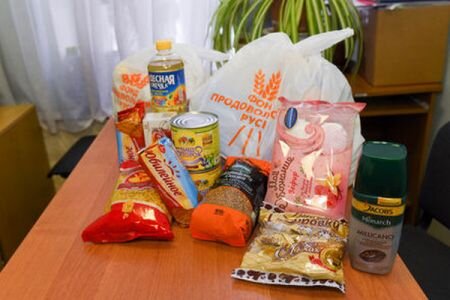 Продуктовые корзины пенсионерам в Санкт-Петербурге, фото взято из открытого источника на яндекс.