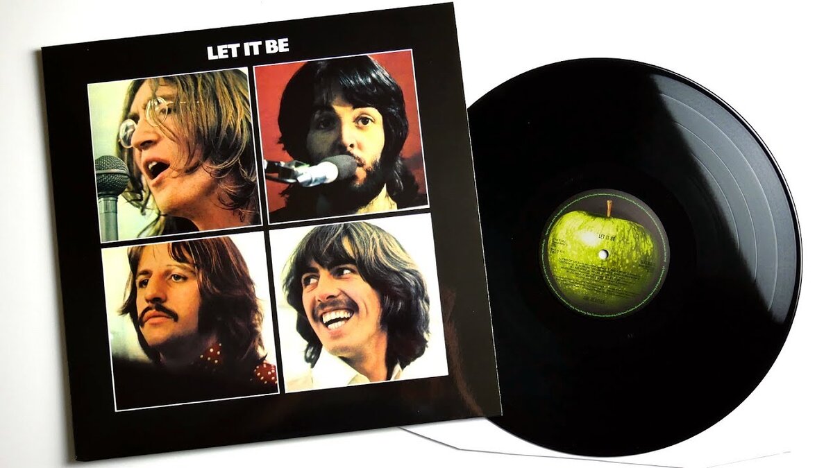 Битлз лет ит би слушать. Пластинка Битлз Let it be 1969. Битлз Let it be альбом. The Beatles 1970. Битлз 1970 Let it be.