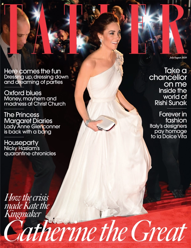 Обложка июльского / августовского номера журнала Tatler 