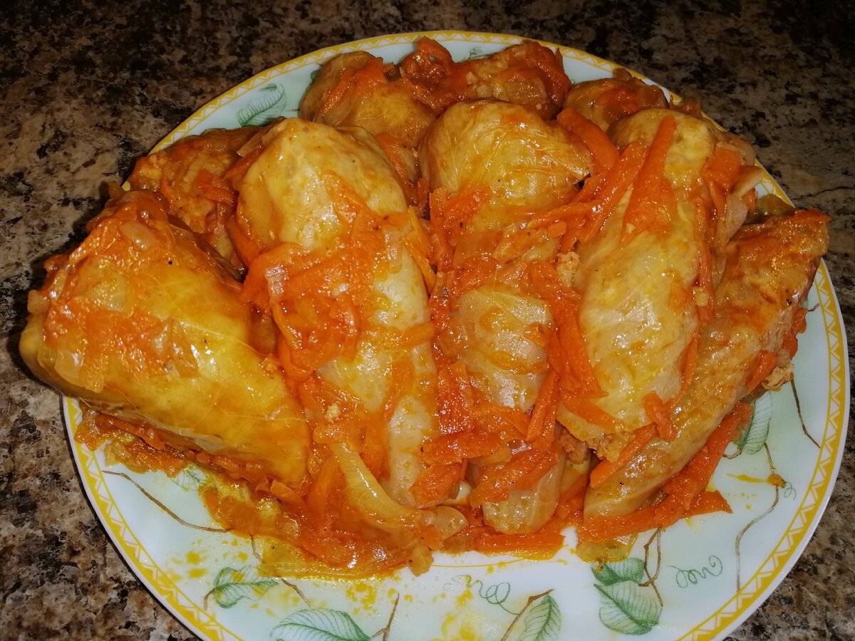 Голубцы с мясом и рисом