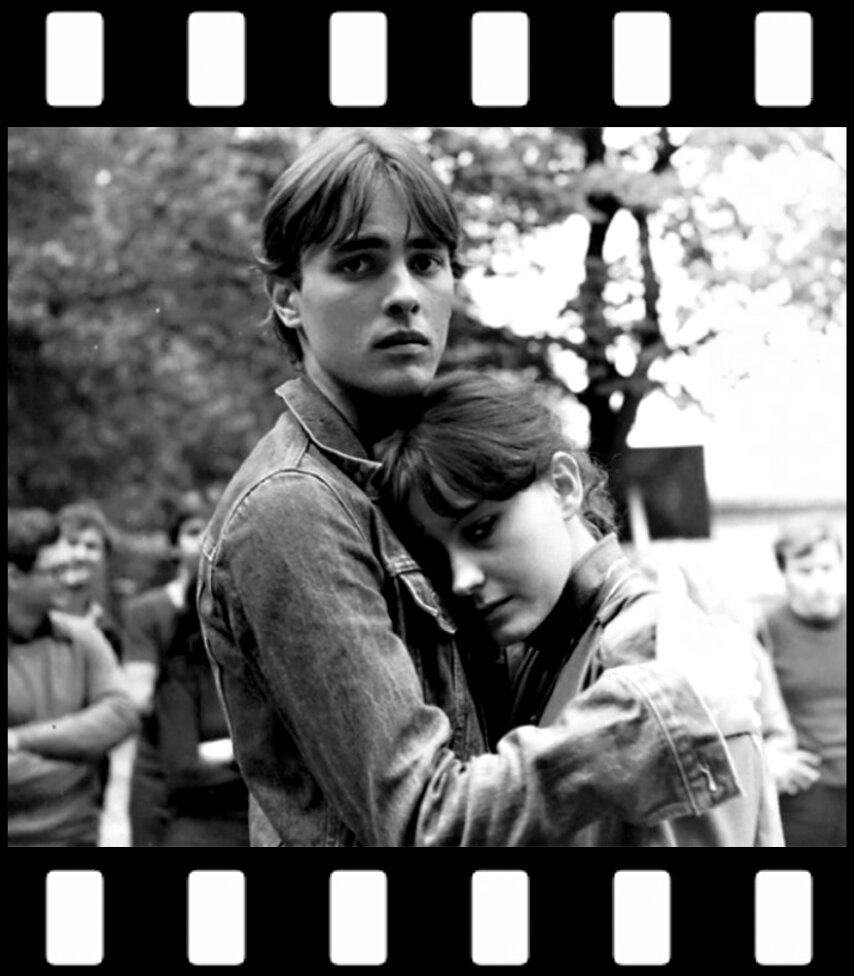 Кадр из фильма «Пришло время любить». Фотоколлаж.