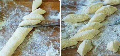 этап приготовления вареников