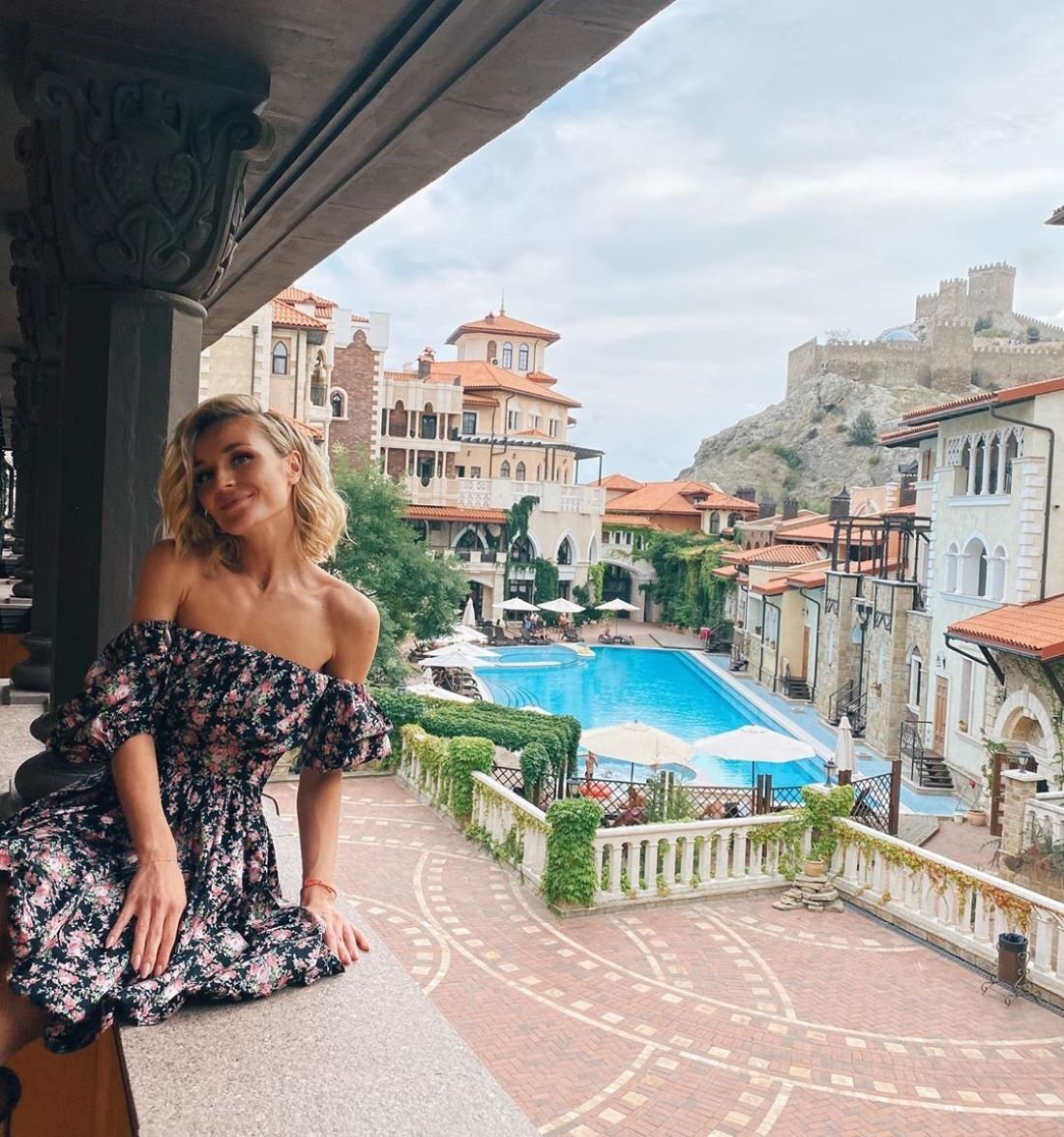 Полина Гагарина в Судаке // Фото: Instagram gagara1987 