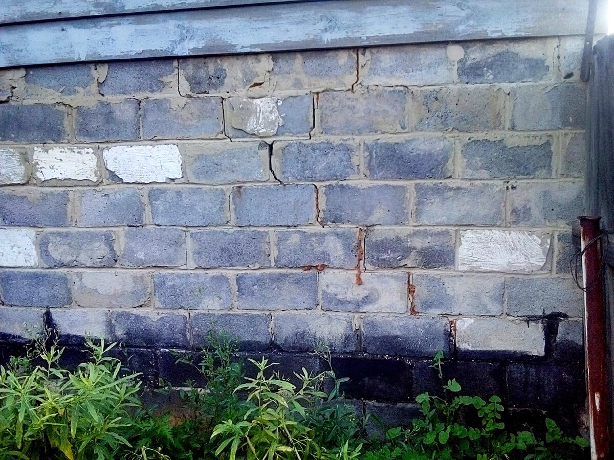 гараж из шлакоблоков