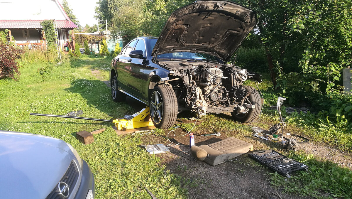 Подгоняем кран с траверсой