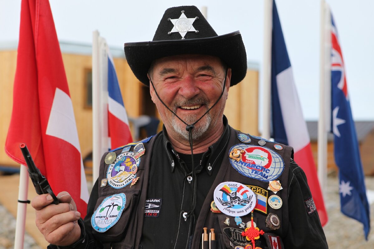 Почетный полярник Владимир Баранов