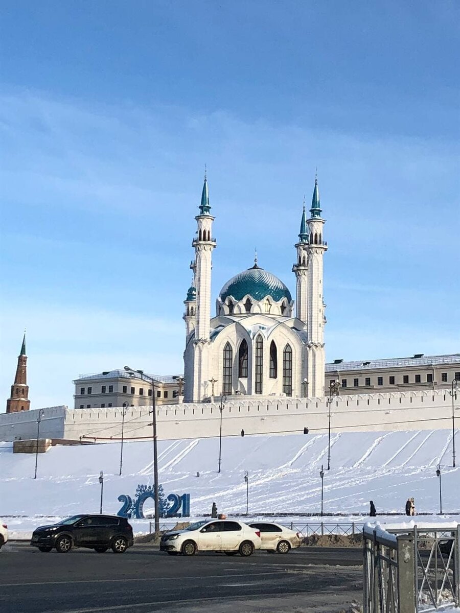 Вид на Казанский кремль