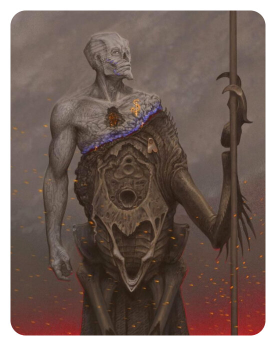 Сотворенный в небесном огне - протез всего тела из бездны, для тяжело раненого Малого Демона.