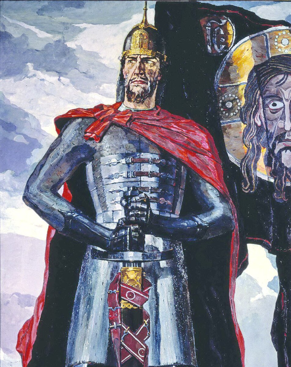 Александр Невский. П. Корин, 1942 г. Фото из интернета