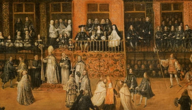Деталь картины Франциско Риcи, 1683. (с) Из коллекция музея Прадо