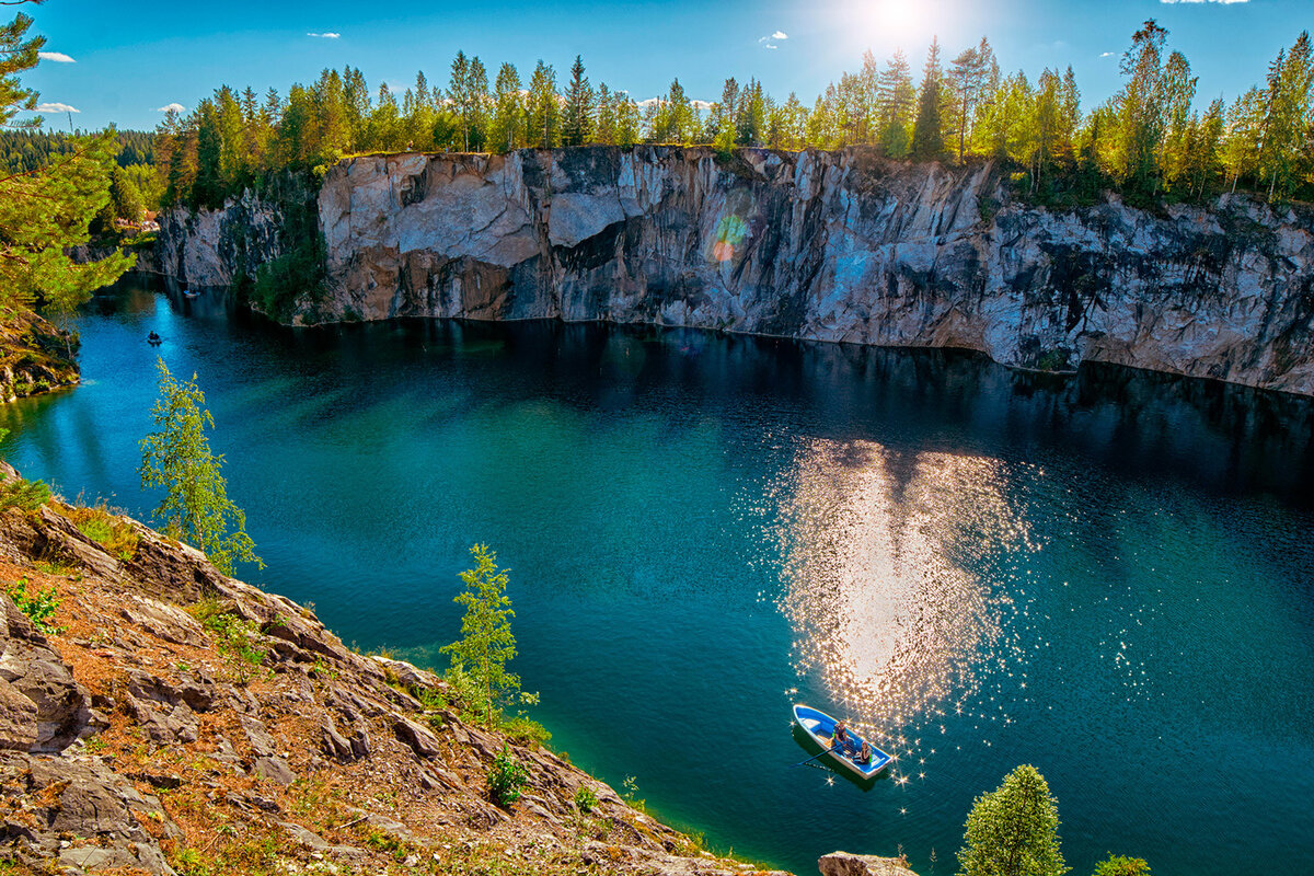 Рускеала карелия картинки