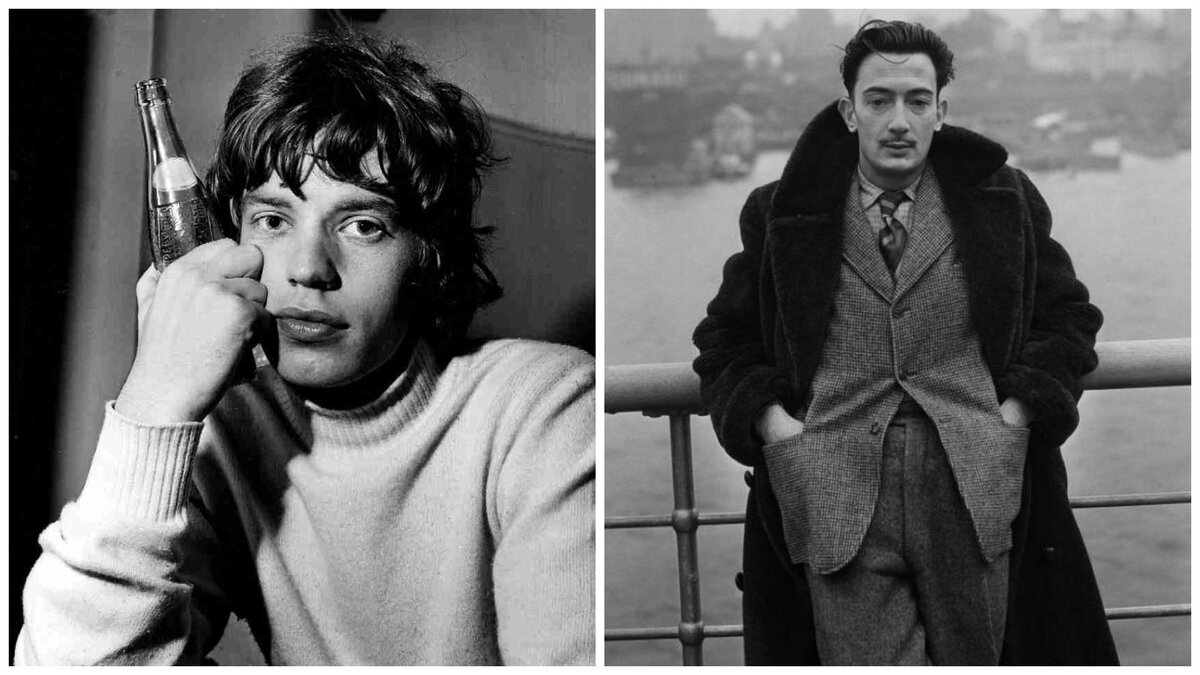 Мик Джаггер / Сальвадор Дали