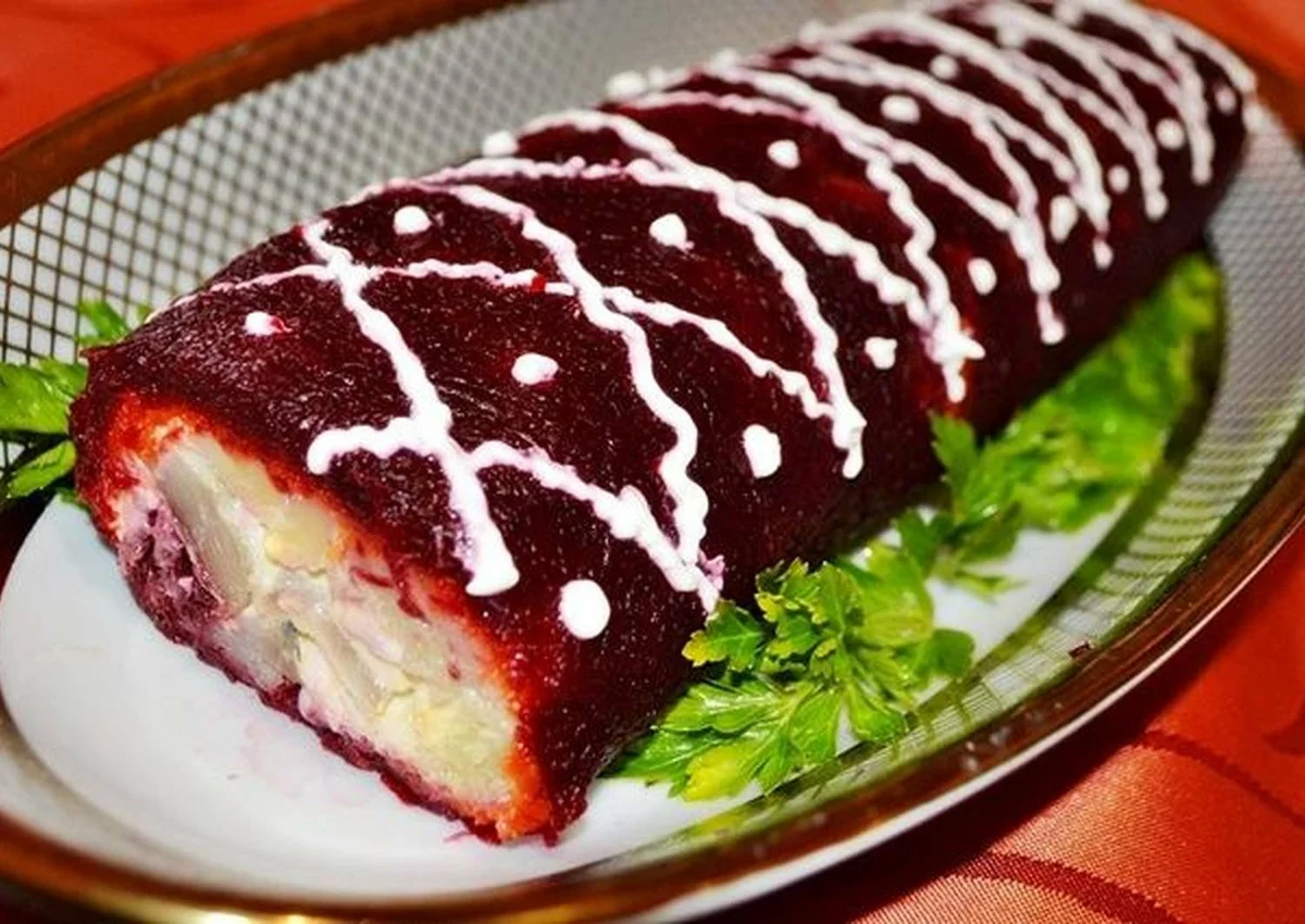 Рецепт селедки под шубой рулетом 