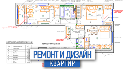 Дизайн интерьера квартиры в СПБ | Ремонт квартир Спб