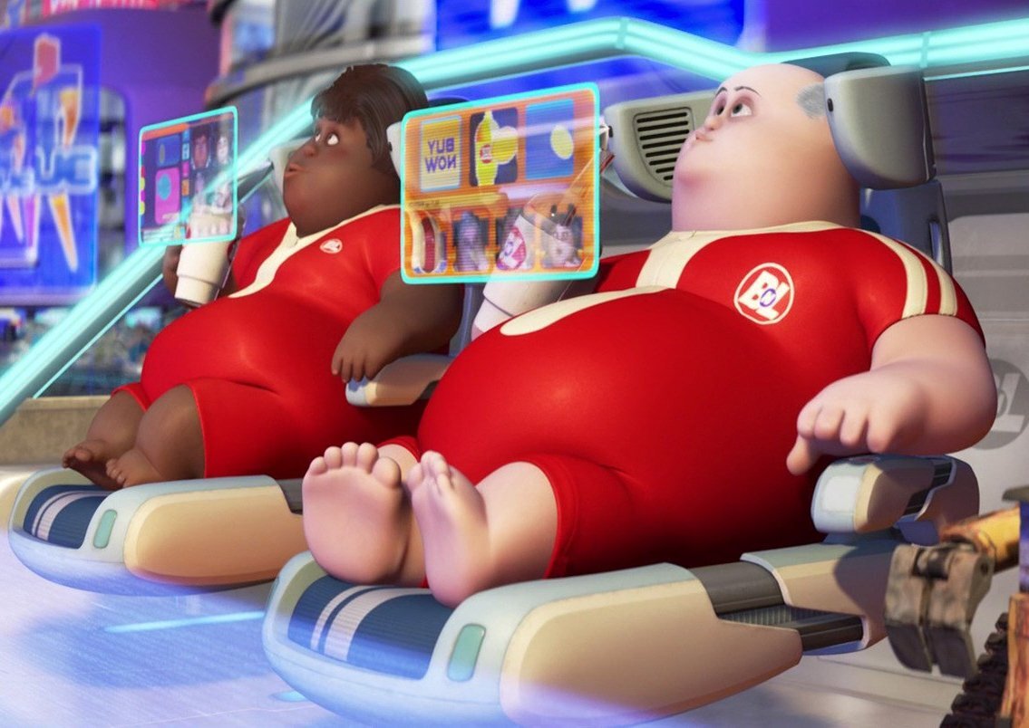 Сцена из м/ф "Валли".