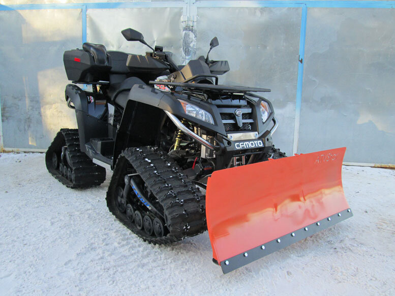 
Фирменный отвал совместим со всеми квадроциклами CFMOTO. Его легко установить на монтажную площадку без помощи механика и специальных инструментов.